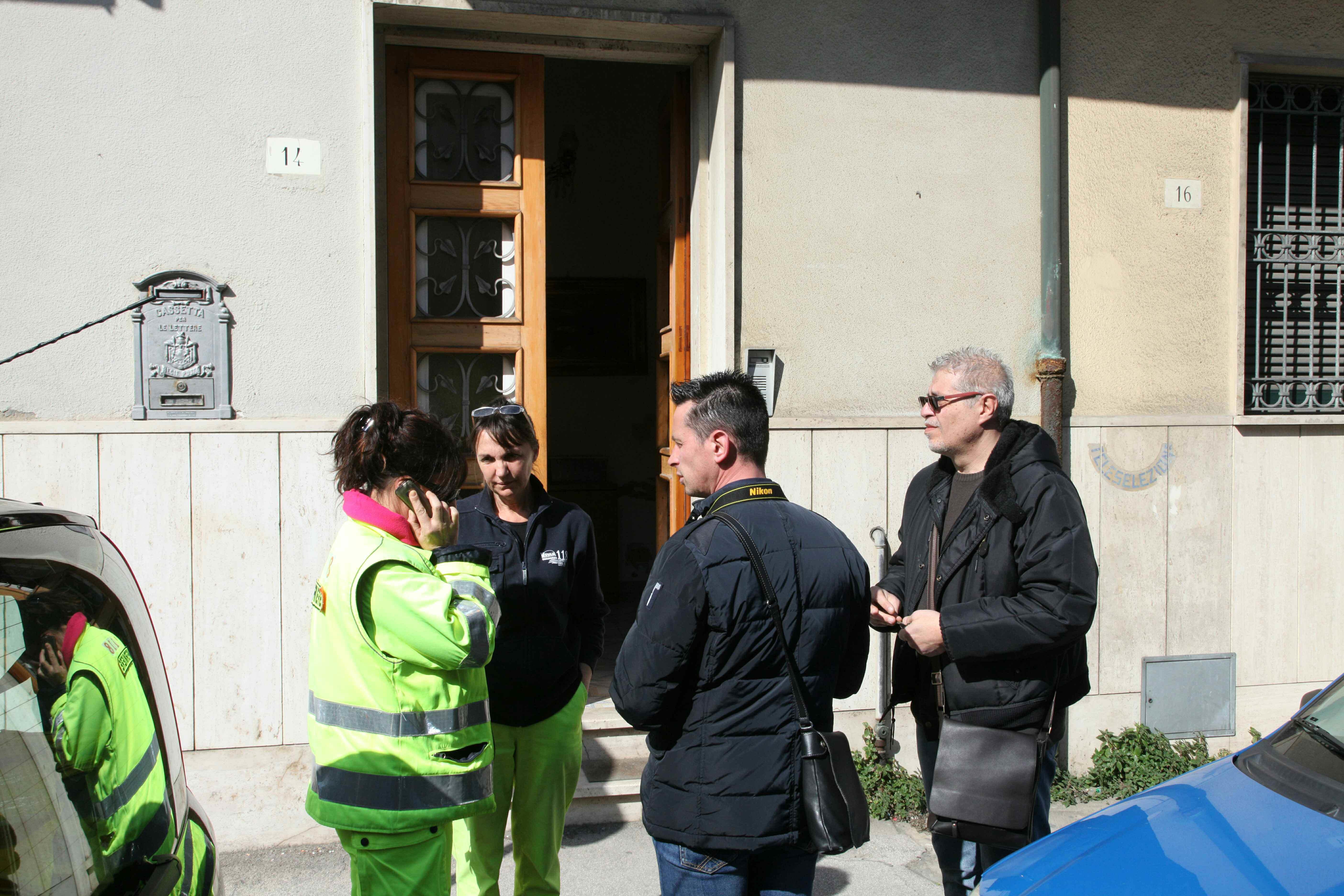 La casa dove è avvenuta la tragedia