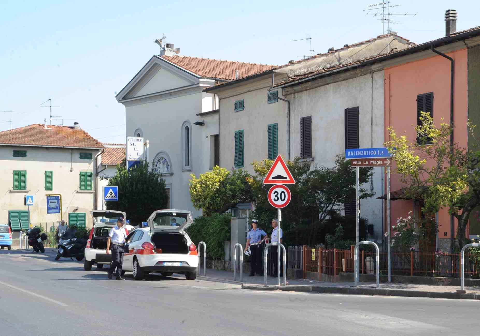 Controlli della Polizia municipale di Quarrata (foto Gori)