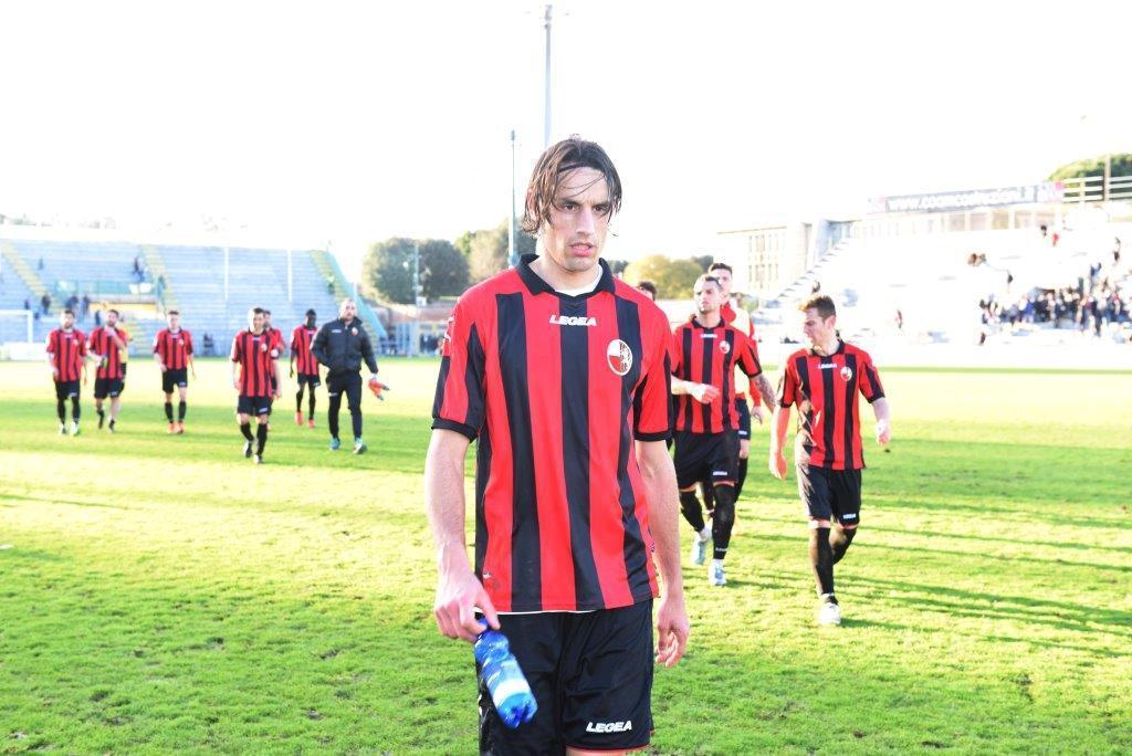 Fanucchi, autore del primo gol della Lucchese
