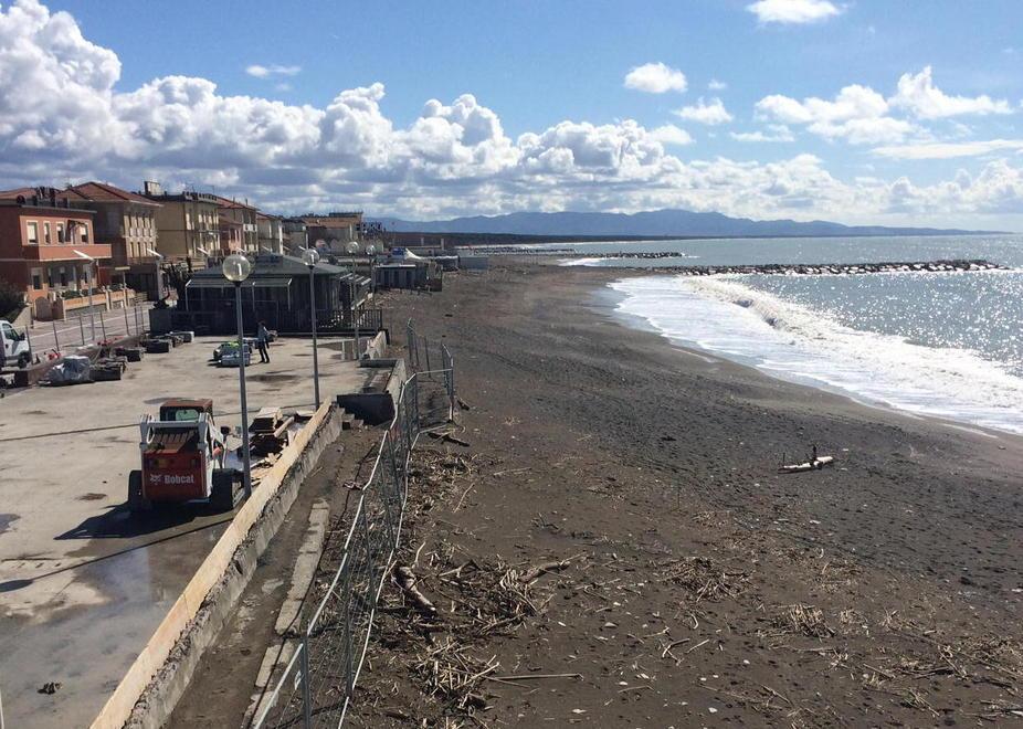 Sabbia dalla foce del fiume per l’ultimo ripascimento 