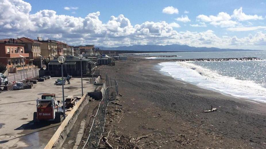 Sabbia dalla foce del fiume per l’ultimo ripascimento