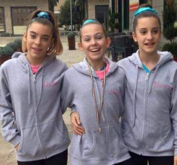 Ginnastica, Barbanella Uno fa il pieno di medaglie