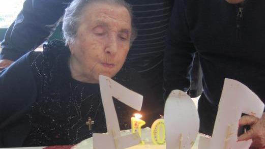 Maria Rosa Tedde, 101 anni