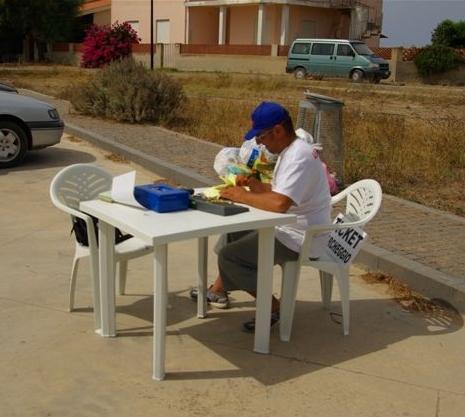 I parcheggiatori del Sinis aspettano gli stipendi 