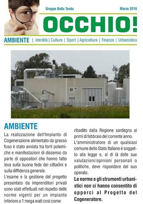 Simaxis, volantino contesta il sindaco sui temi ambientali 