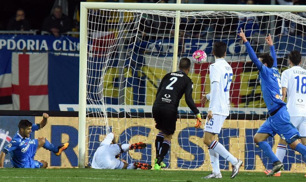 La Sampdoria scappa ma l’Empoli rimedia