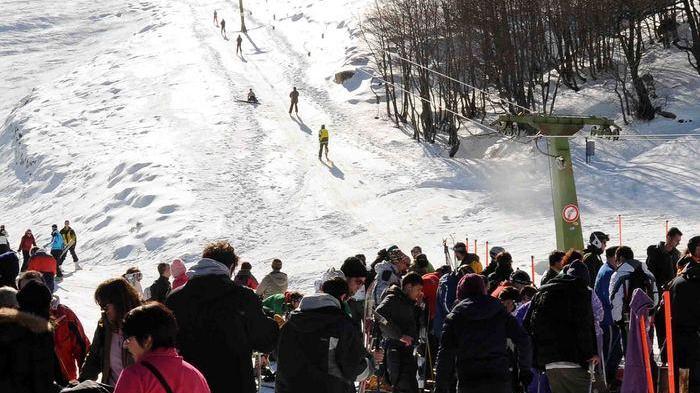 Weekend bianco a Fonni e Desulo, Gennargentu invaso dagli sciatori 