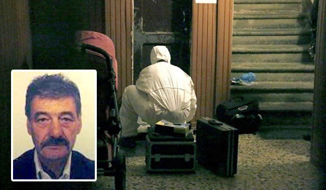 Il luogo del delitto e nel riquadro Massimo Spagnoli, autore dell'omicidio 