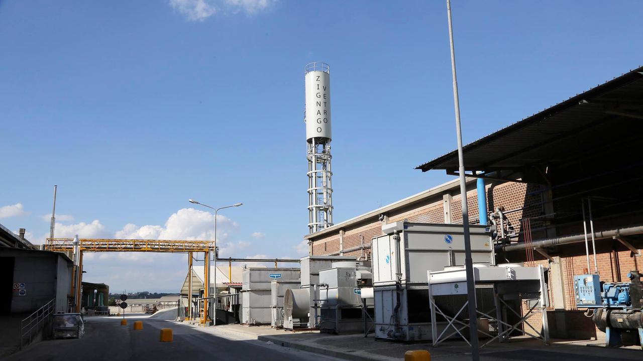 Lo stabilimento della Zignago a Empoli