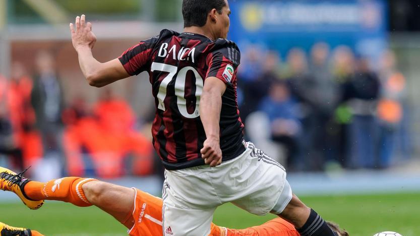 I pali e il Chievo gelano i sogni del Milan