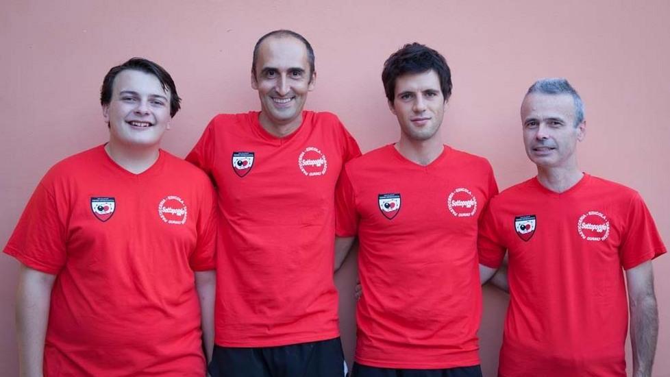 Tennis tavolo, Sani conquista la vetta