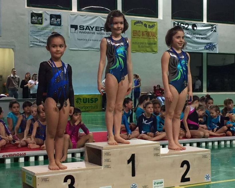 Ginnastica Allegria subito protagonista 