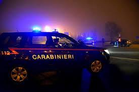 Carabinieri ad un controllo