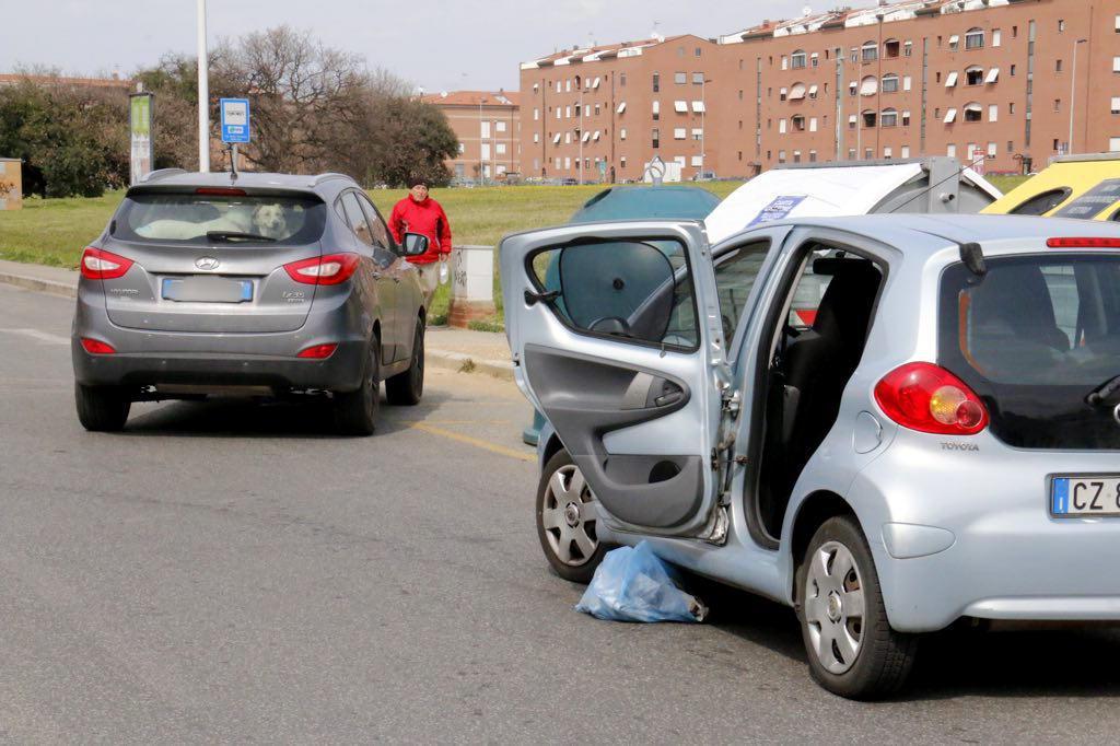 Il punto dell'incidente (Marzi/Pentafoto)