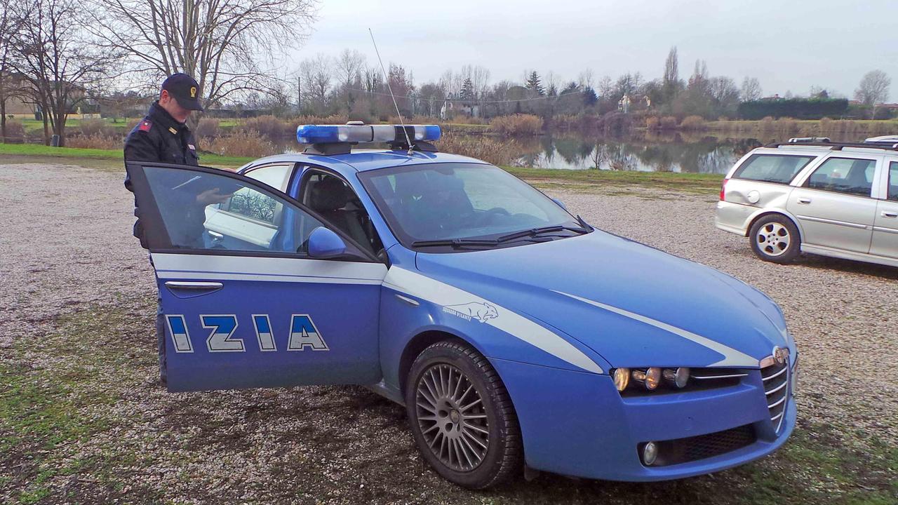 Polizia durante un intervento