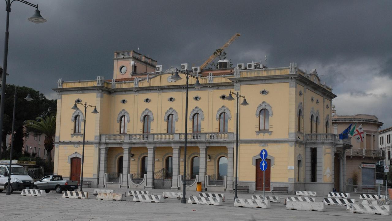 Il municipio di Olbia
