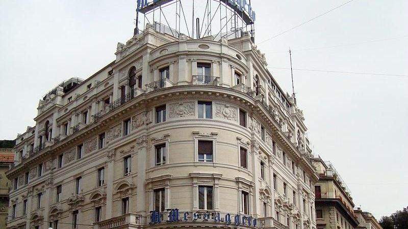 La sede del Messaggero a Roma