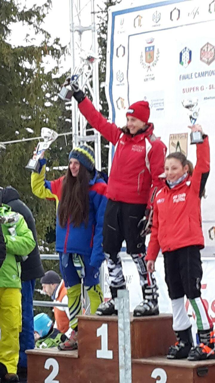 Vittoria Rosati sul podio più alto