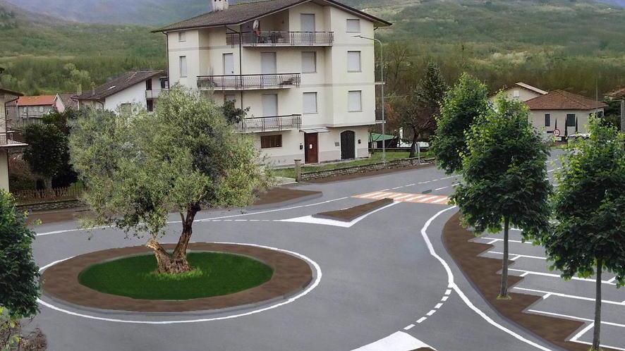 Rotatoria al bivio di Arpiola, via ai lavori