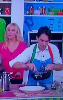 Da ex spadaccino a cuoco in tv: ecco Tanzini ai fornelli Rai 