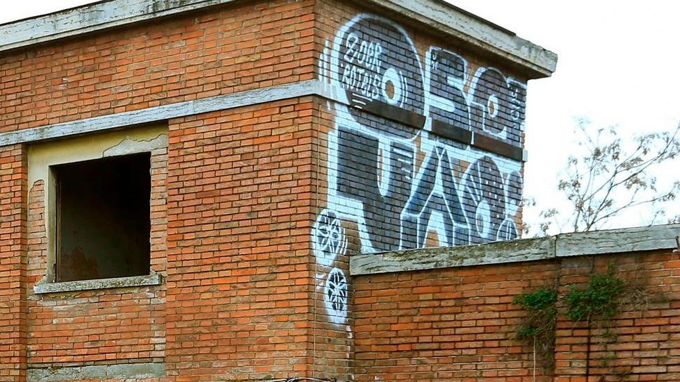 Alle ex Fonderie, a un passo dal cielo... l’affresco di 059