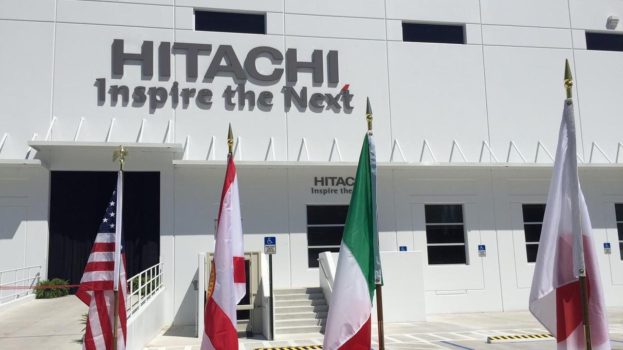 Hitachi Rail inaugura lo stabilimento di Miami