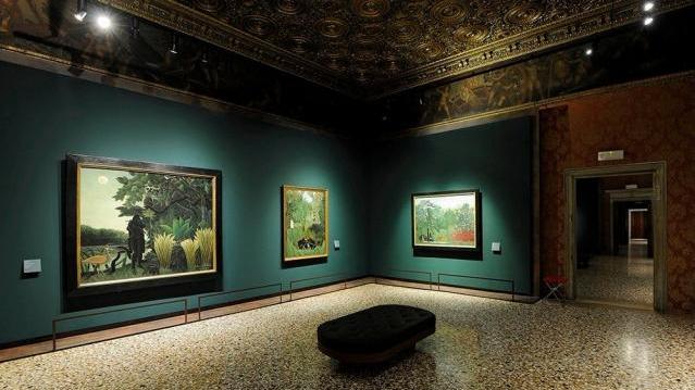 Una sala del Museo d'Orsay dedicata al Doganiere Rousseau
