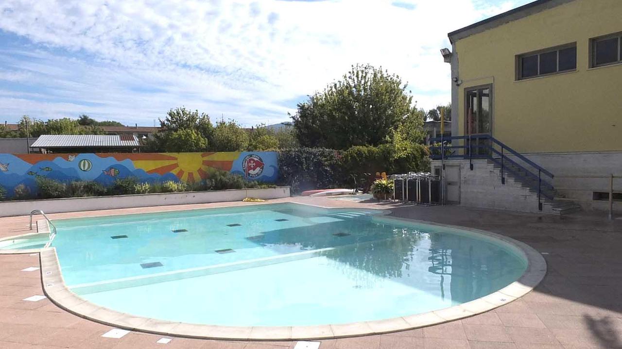 La piscina in cui annegò la piccola Rachele ( Foto Muzzi)