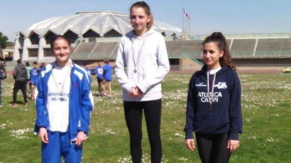 Greta Tarabella ai campionati nazionali