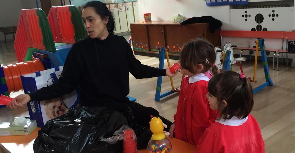 All’asilo si “studia” educazione al riuso 