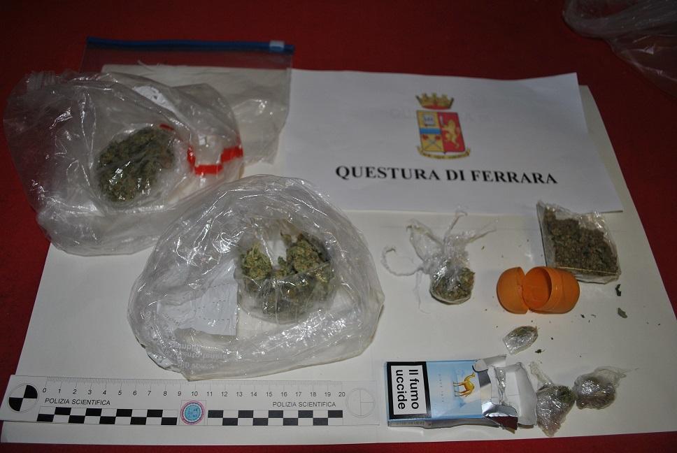 Lo stupefacente sequestatro dalla polizia