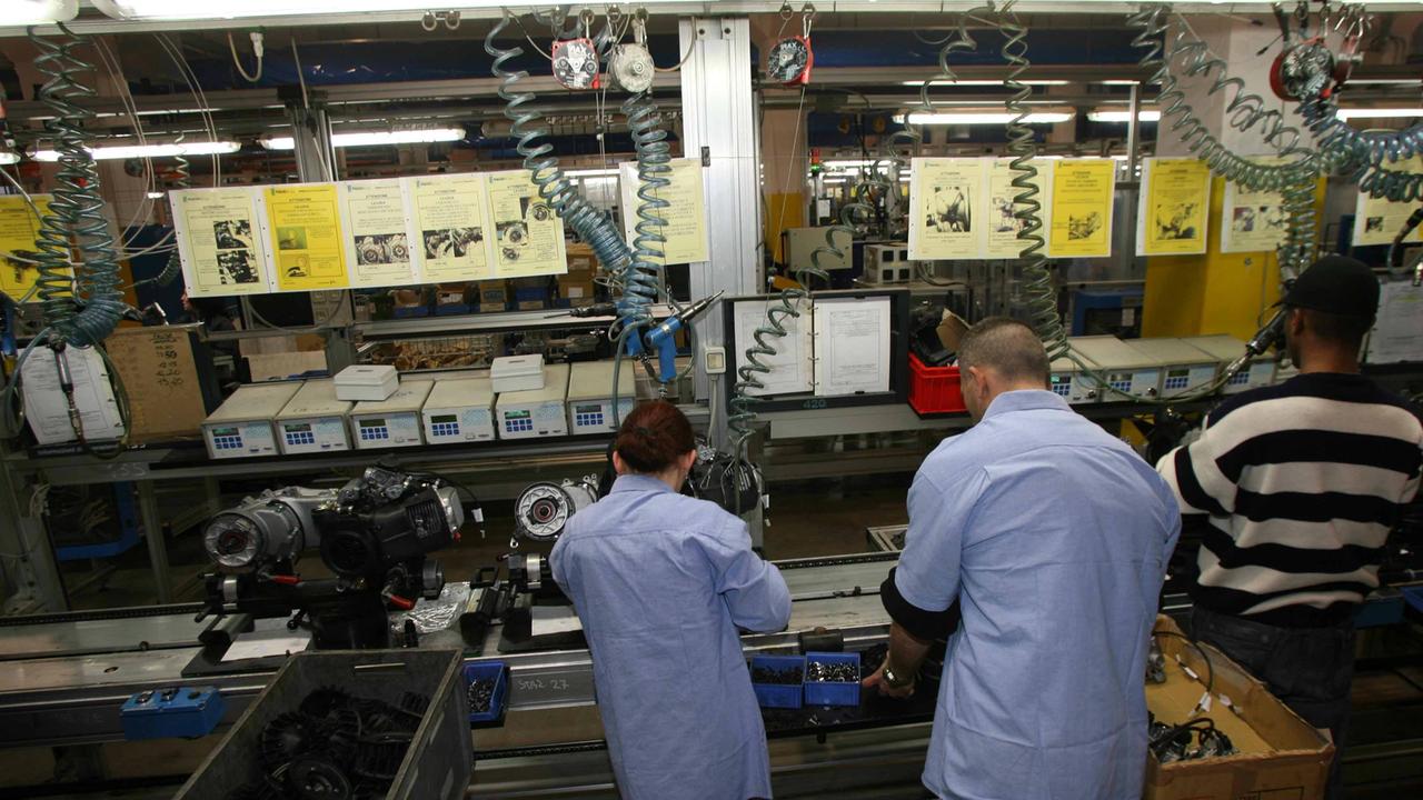 Operai al lavoro
