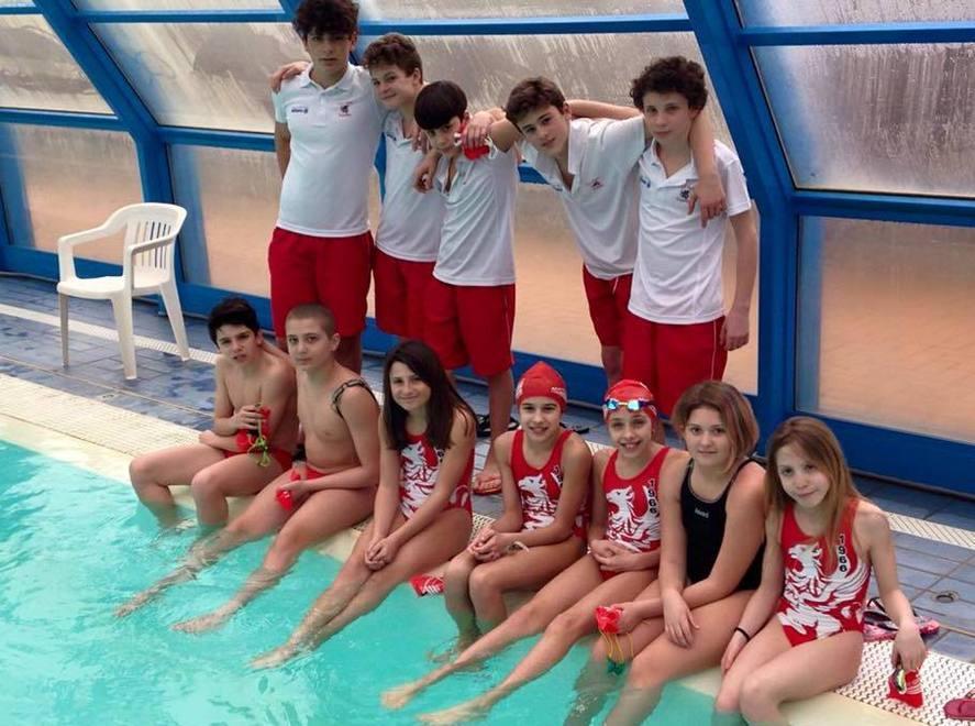 Un argento e due bronzi Ss Nuoto brilla a Livorno 
