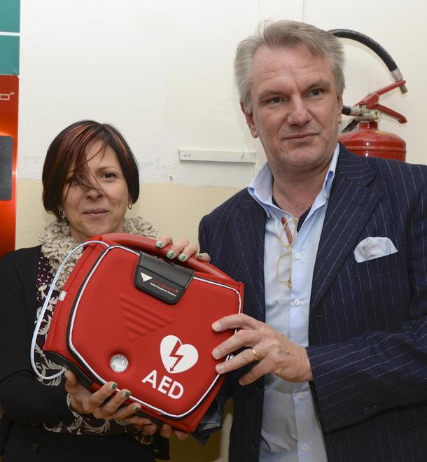 Defibrillatore a scuola in nome di Campo 