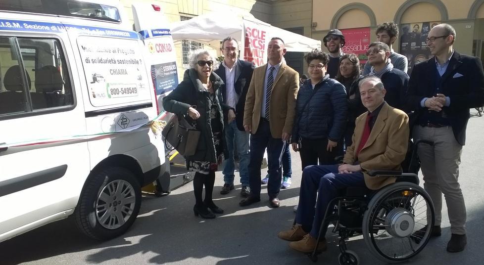 Donato all’Aism un nuovo mezzo 