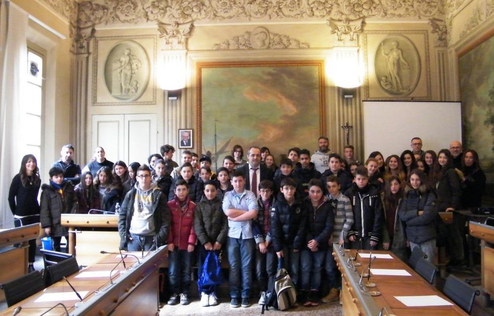 Studenti in visita alla Provincia 