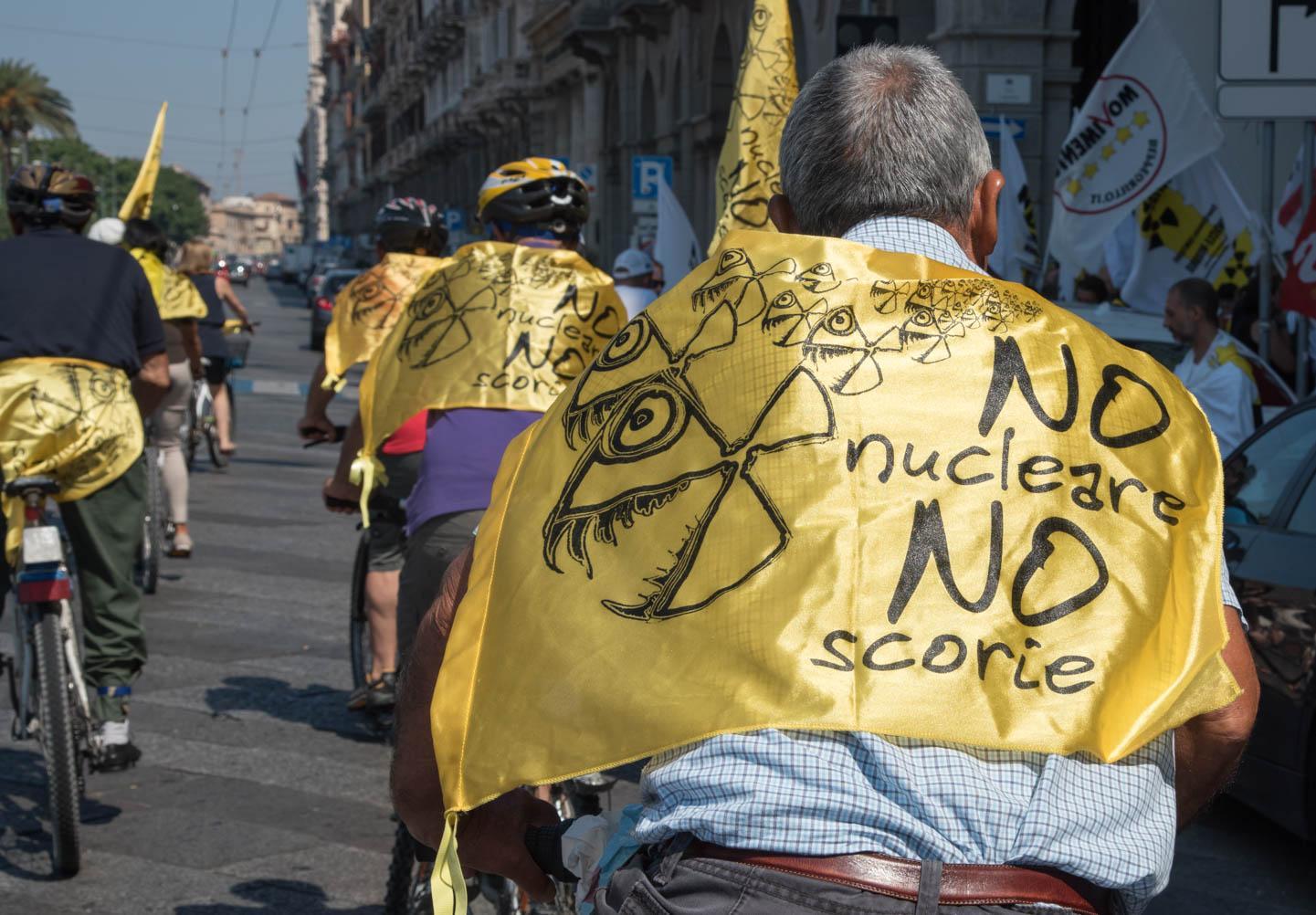 Manifestazione contro il nucleare (foto Mario Rosas)