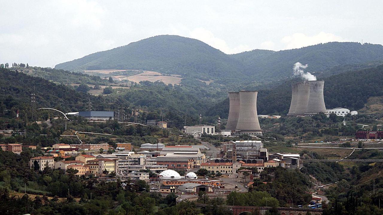 Una veduta di Larderello, il paese geotermico in cui si sta radicalizzando la Scl