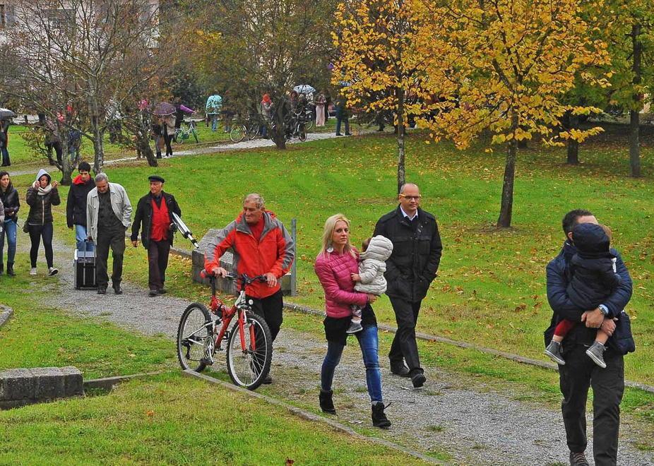 In città a piedi e in bicicletta 