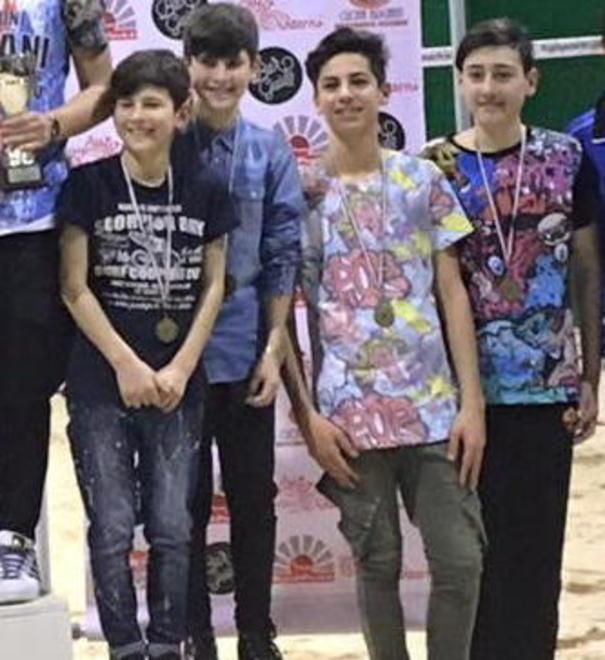 Due coppie under sul podio ai campionati italiani di Faenza