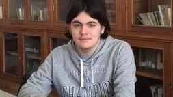 Lo studente del Liceo classico Repetti Davide Bacigalupi