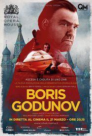 La locandina del Boris Godunov al cinema