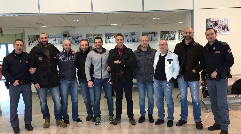 I poliziotti donatori di sangue 