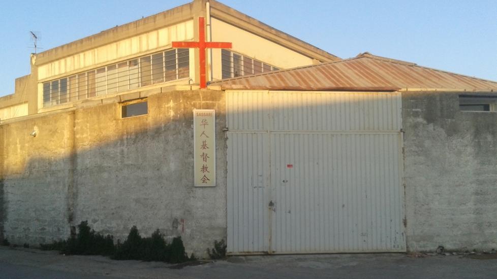 Una chiesa cinese a Predda Niedda 