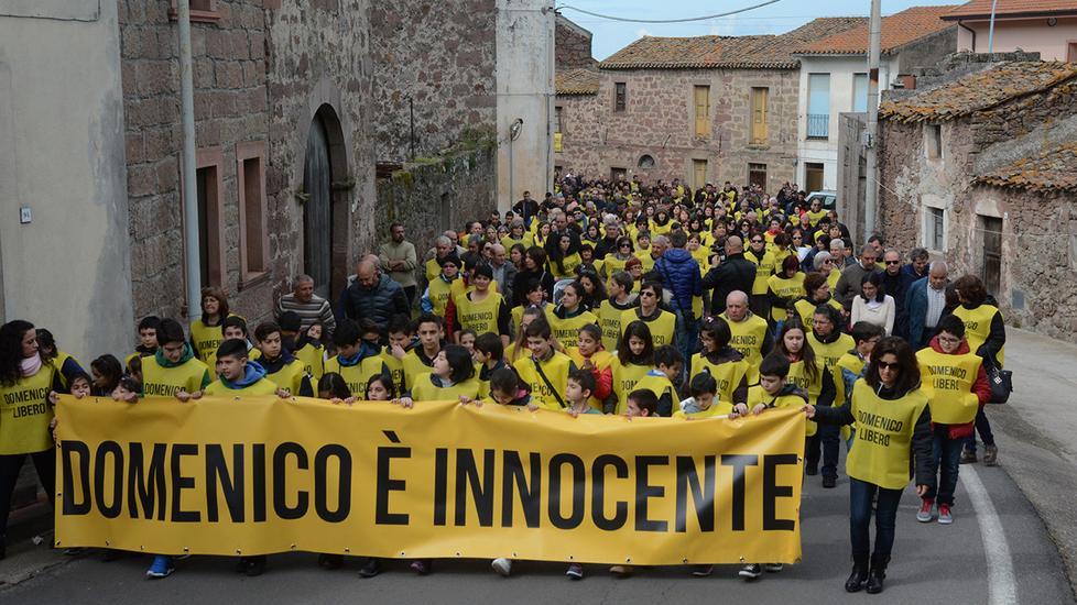 Busachi, caso Fadda: mille in marcia per chiedere la grazia