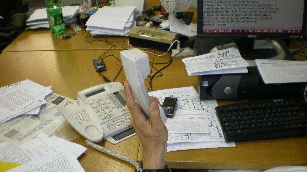 Zona industriale senza telefono da sette giorni