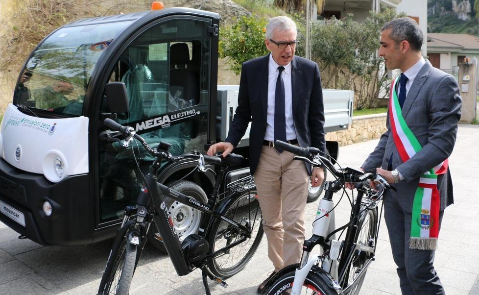 Sennori, ecco il parco elettrico per i veicoli e le biciclette 