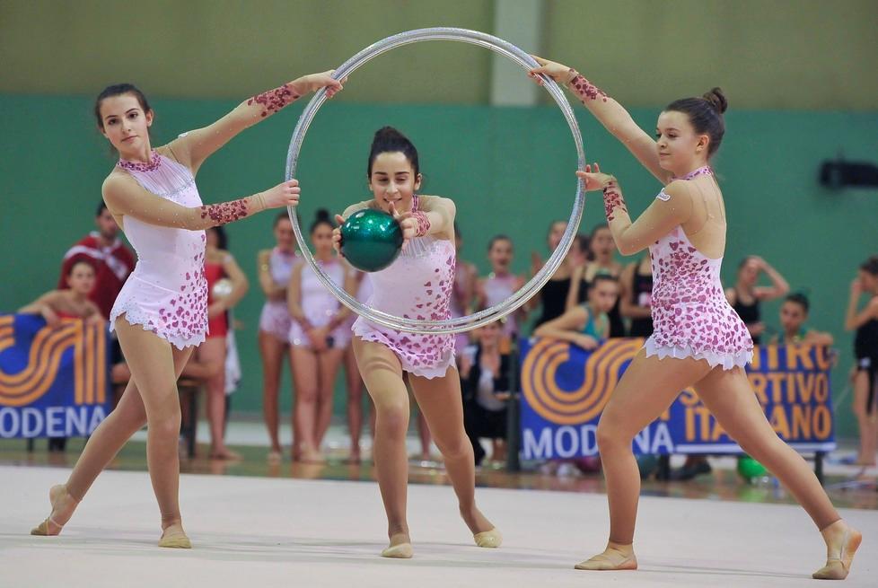 Centinaia di atlete a Formigine da tutte le scuole della provincia