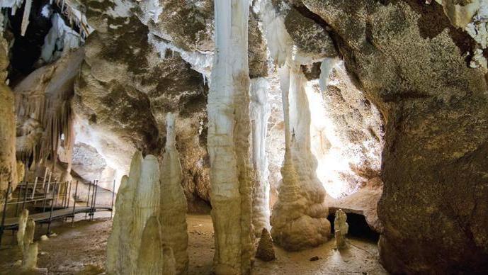 La grotta di Santa Barbara