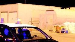 Mercato ittico. portati via cavi e pannelli solari
